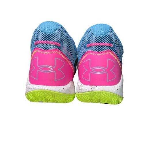 Under Armour HOVR 5 Clone Basketball Shoes 3025605-300 Aqua Foam Size 14 Mens - Picture 4 of 7